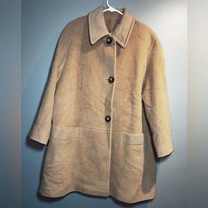Dominic Bellissimo Wool Angora Blend Coat – Soft Outer, Classic Vintage Style